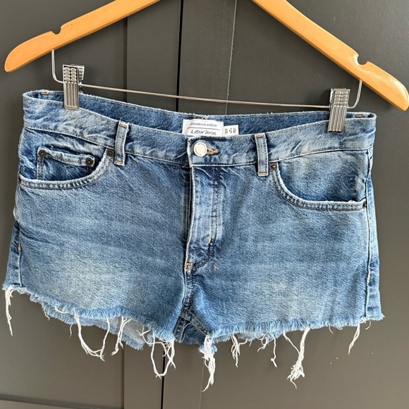 & Other Stories Pants - & Other Stories Denim Blue Women's Shorts • 28